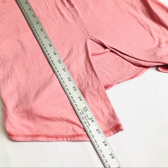 Lululemon Salute the sun split back tank pink stripe 11411 - Picture 7 of 8